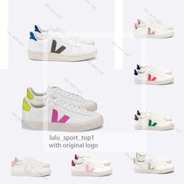 Vejaon Shoes Mens Trainers French Brazil Green Earth Green Low-carbon Life V Organic Cotton Flats Platform Sneakers Women Classic White Designer Shoes Luxury 206