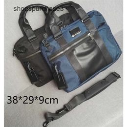 Briefcase Designer Backpack TUUMISs Bag Mens Business Shoulder Travel TUUMIS Back Pack New Mens Casual Handbag 232610 Ballistic Nylon Fashion I7ZD