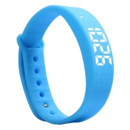 Wristbands W5S/V9 Smart Bracelet LED Watch Sleeping Pedometer Vibration Sports Smart Bracelet Smart Wristband for Student Kids Gift