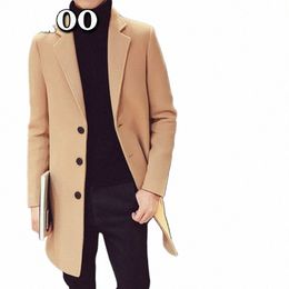 jacket Men Spring 2022 Wool Men Clothing Casual Busin Coat Mens Leisure Overcoat Male Punk Coats Windbreaker Jackets for Men 45D5#