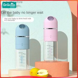 Baby Bottles# Dr. Green 4s Newborn Wide Mouth Glass Bottle 150mL/240mL Isolation Rapid Milk Filling RovabWashab Bottle L240327