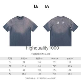 High end large brand T-shirt 300 double yarn combed cotton men's T-shirt casual fashion travel factory straight hair039 00