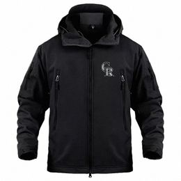 new Autumn Winter Fleece Warm Military Outdoor Man Coat Jacket Tactical Shark Skin SoftShell Jacket for Men Y7Mv#