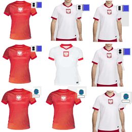 2024 2025 Polands New hot sale Lewandowski Soccer Jerseys Polonia 23 24 KRYCHOWIAK GROSICKI Zielinski Milik Zalewski Szymanski Polish Men Football Shirt