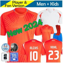 ChILe 24/25 Soccer Jerseys ALEXIS VIDAL Kids Kit 2025 National Team Football Shirt Camiseta de foot 2024 Copa America ZAMORANO ISLA CH. ARANGUIZ Uniforms