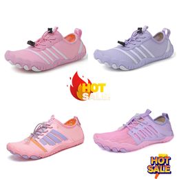 New casual swimming GAI water wading shoes five finger fitness couples beach diving river tracing shoes Unisex Shoes Water Outdoor unisex Colourful Sneakers 2024