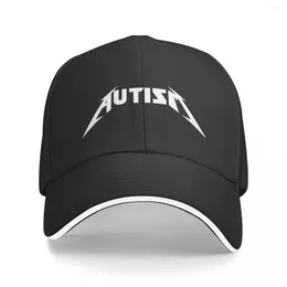 Ball Caps Unisex Band Autism Skeleton Dad Hat Vintage Versatile Baseball Cap Suit For All Season