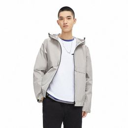 semir Outerwear Men 2023 New Outdoor Active Sports Style Early Spring Hooded Loose Fi Boys Casual Jacket w24I#