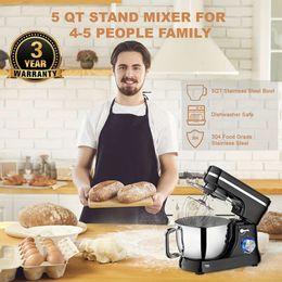 1 Pc Multifunctional Electric Stand - Automatic Dough Mixer and Food Blender