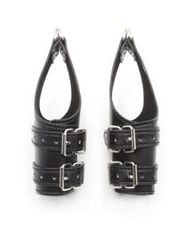 Fetish Bdsm Bondage Restraint Hand s Door Swing PU Leather Hands Hanging Hand Wrist Sex Toys For Couple Adult Games Y181024056096692