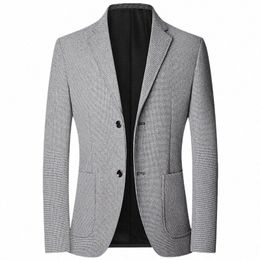 spring New Mens Blazer Jacket Men Fi Casual Slim Coats High-quality Men Busin Suits Jackets Wedding Suits for Men 4XL x4Zp#