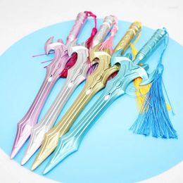 Pc/Lot Tassels Sword Knife Water Signature Gel Ink Pen/ Student Office Children Gift Prize /Creative Stationery