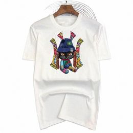 black-faced Rabbit Printing Men'S TShirt Brand Harajuku Cott T-Shirts Casual Quality Tee Large Size 7XL Short Sleeve Men 65fm#