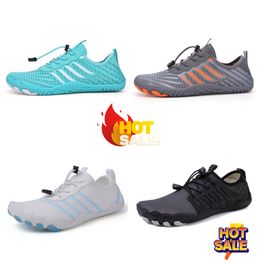 New casual swimming GAI water wading shoes five finger fitness outdoor couples beach diving and river tracing shoes 2024 size36-47 Unisex Shoes Water Yog