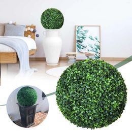 Decorative Flowers Artificial Topiary Trees Lifelike Plants Leaf Boxwood Decor Crystal Ornament Transformer Christmas Packs