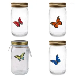 Decorative Flowers LED Animated For Butterfly In A Jar Fluttering Amazing Collection Operat