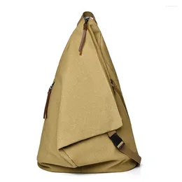 School Bags XZAN Leisure Canvas Backpacks Waterproof Large-capacity Trend Man Versatile Schoolbags Teenagers Simplicity Travel Knapsacks