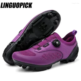 Cycling Shoes 2024 Mtb Bike Sneakers Cleat Non-slip Men's Mountain Biking Bicycle Spd Road Footwear Speed Breathable