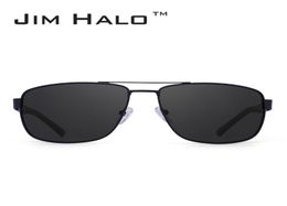 Sunglasses Jim Halo Polarised Driving Metal Frame Square Lens Sun Glasses Men Women Oculos Fishing Hiking Outdoor Sports Eyewear5955704