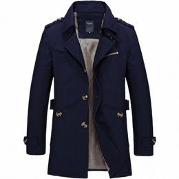 bolubao New Men Fi Jacket Coat Spring Brand Men's Casual Fit Wild Overcoat Jacket Solid Color Trench Coat Male X2xb#