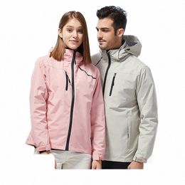 custom jacket men Winter thick Jacket Unisex Outdoor customzati hooded Clothing Company group custom work clothes A9Uv#