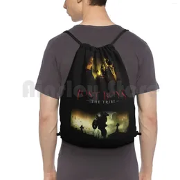 Backpack : The Tribe Drawstring Bags Gym Bag Waterproof Horror Scary Movies