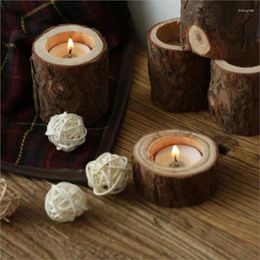 Candle Holders Natural Wedding Woollen Candlestick Tabletop Decoration Holder Succulent Plant Pot Home Supplies Party Birthday Holiday