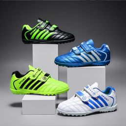 Hot Sale Children Soccer Shoes Cheap Football Cleats Training Football Boots Kids Boy Futsal Turf Sneakers