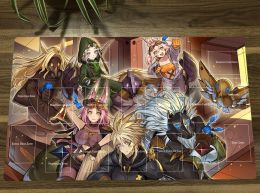 Pads YuGiOh Tri Brigade TCG Mat Trading Card Game Mat CCG Playmat Table Desk Mat Rubber Mousepad Mouse Pad 60x35cm