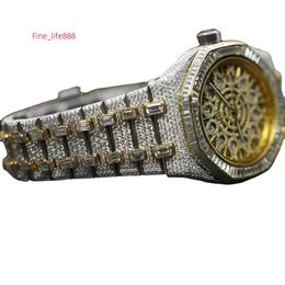 Excellent Quality Stainless Steel Belt Real Moissanite Diamond Watch from Indian Manufacturer and Supplier at Wholesale Price