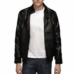 autumn Men Pu Leather Jacket for Men Fitn Fi Male Suede Jacket Casual Coat Male Clothing Size S-5Xl 2 Colours Soft Warm b3YL#