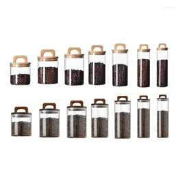 Storage Bottles Sealing Container Space Saving Dry Organizers K92A