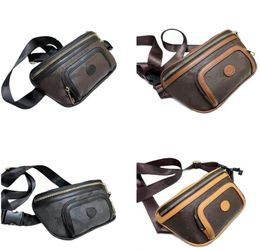 Leather Men Women Waist Bag Designer Travel Phone Bags Outdoor Fanny Pack Belt Running Travel Pouch