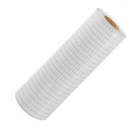 Window Stickers Clear Adhesive Transfer Paper Pet With Grid Alignment Easy Apply Positioning Home Decals DIY 30.5cmx100cm Reusable Tape Roll