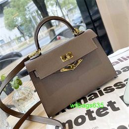 Ky Tote Bags Trusted Luxury Leather Handbag Bag 2024 New Fashion High Grade Carrie Bag Womens Second Generation Mini Leather Fashion Portable have logo HBB1