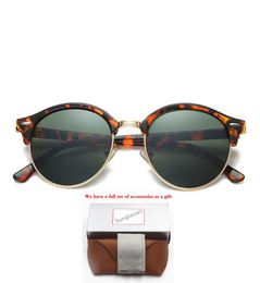 4246 Fashion Sunglasses toswrdpar Eyewear Sun Glasses Designer Mens Womens Brown Cases Black Metal Frame Dark 50mm Lenses For7078863