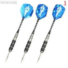 Darts 3 Pieces In A Pack 22g Anti-fall Dart Needles Full Metal Darts Set Safety Video Game Darts Indoor Soft Darts Steel Shaft Darts 24327