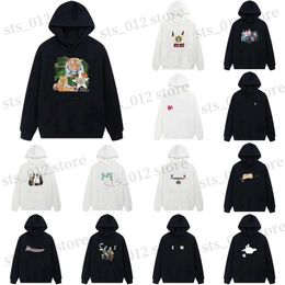 Mens Hoodies Sweatshirts Spring Mens Hoodie by French Designer Trendy Brand Womens Hooded Sweatshirt with Double B Letter Printing High Street Fashion Loose Casual