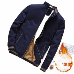 winter Jackets Men's Casual Cott Fleece Bomber Jacket Men Fi Baseball Hip Hop Streetwear Slim Warm Coats Brand Clothing n5jO#