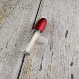 Storage Bottles DIY Empty Lipstick Bottle Lip Gloss Tube Container With Red Cap Cosmetic Sample F135