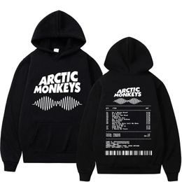 Arctic Monkeys Music Album Print Hoodies Men Women Vintage Fashion Hip Hop Hoodie Casual Fleece Oversized Sweatshirt Streetwear 240321