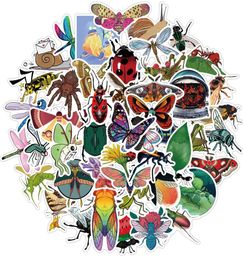 50 PCS Mixed No repeating insect Graffiti Skateboard Stickers For Car Laptop Fridge Helmet Pad Bicycle Bike Motorcycle PS4 book Gu2032810