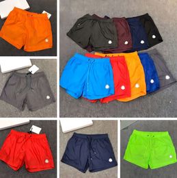 Designer French Brand Mens Shorts Luxury S Sport Summer Women Trend Pure Breathable Beach Pants Size S/M/L/XL/XXL/XXXL Colour Black Grey Green Pink Orange
