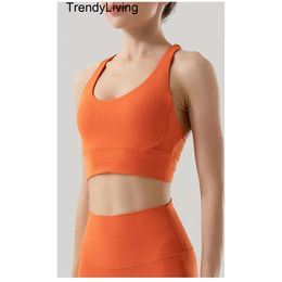 New Women Yoga Outfits Summer Vest Girls Running Sport Bra Ladies Casual Adult Sleeveless Sportswear Gym Exercise Fitness Wear Elasticity Vest