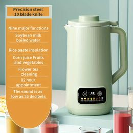 1pc Breaking Hine, Heavy-duty Blender - One-click Self-cleaning, Fine Grinding and Cooking, 12-hour Smart Reservation, Suitable for Soy Milk, Juice, Rice