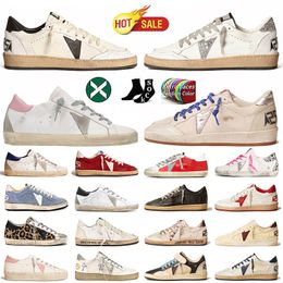 golden goose sneakers women men shoes ggdb Erkek kadınlar sıradan ayakkabı eğitimcileri spor kirli stil krefteleri büyük boyutlu deri suede vintage 【code ：L】