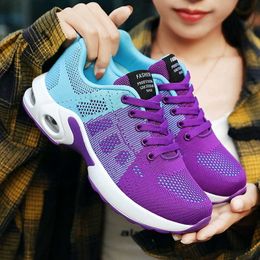 Large Womens Autumn New Running Womens Air Cushioned Soft Sole Casual Sports