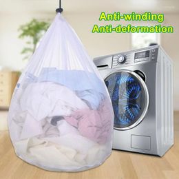 Laundry Bags Bag Clothing Care Drawstring Foldable Mesh Bra Underwear Socks Special Anti-deformation Bathroom Accessories