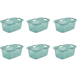 Laundry Bags 2 Bushel Ultra Basket Large Plastic With Comfort Handles To Easily Carry Clothes And From The Room