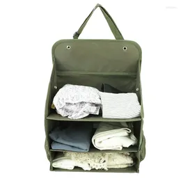 Storage Bags Clothes For Closet Japanese -selling Hanging Bag Multi-layer Travel Packing Sundries With Side Pockets